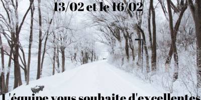 Vacances de février