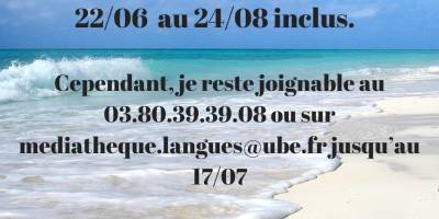 Vacances d&rsquo;été